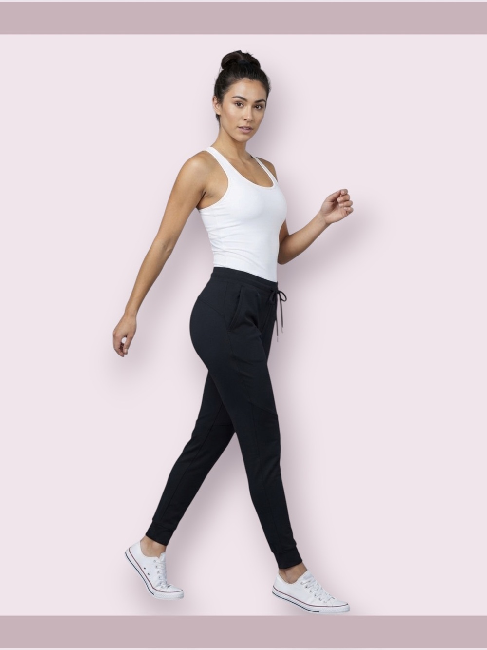 Buffbunny Collection Black Jasmine Joggers